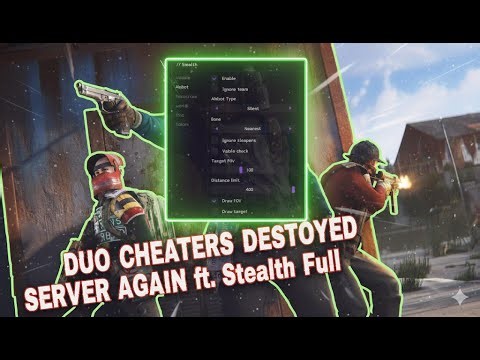 😈 DUO CHEATERS 😈 DESTOYED SERVER AGAIN 😈 ft. Stealh Full