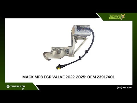 Mack MP8 EGR Valve 2022-2025: OEM 23917401