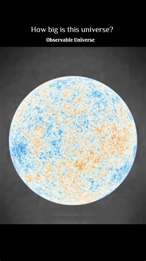 How Big Is the Universe? #space #spacefacts #universe