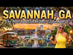 Why EVERYONE Falls in Love With Savannah, Georgia | ✨ Hidden Gems, Food & Historic Streets| USA 🇺🇸