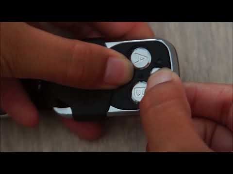 Paramétrage Télécommande universelle 433 MHz G-MOTIONS