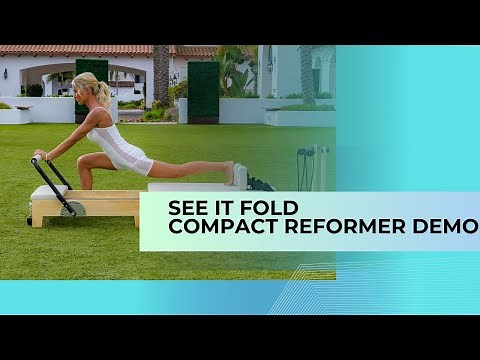 Foldable Pilates Reformer Demo – See the Eco in Action (Portable, Studio-Grade)