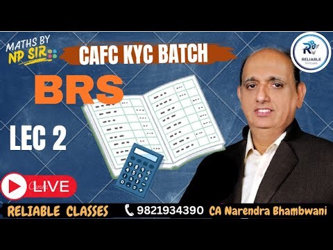 Lecture 2 "Bank Reconciliation Statement | CAFC Accounts 🔥Full Concept & Tricks | BRS Made Easy!"
