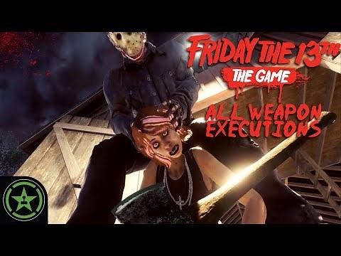 Friday the 13th: The Game - All Jason Weapon Executions