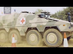 8x8 Wheeled British Army Boxer Vehicle | British Armed Forces News