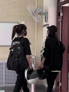 Riding to school with classmates is cool #motorcycle #campus #Zhe450