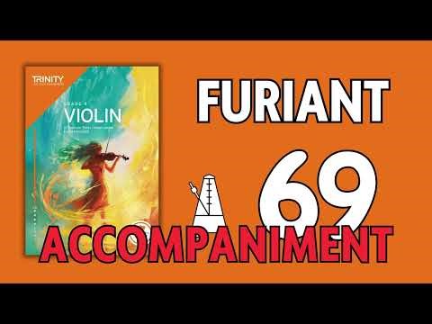 Furiant | Bedrich Smetana [Accompaniment] Trinity College London Grade 4 Violin Exams from 2025