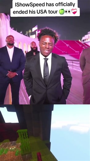 Speed ended his 35 day tour. Will be missed. #ishowspeed