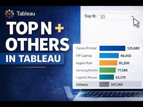 Dynamic Top N + Others in Tableau using Parameter & Set