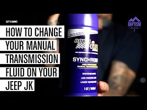 Jeep JK Transmission Fluid Change