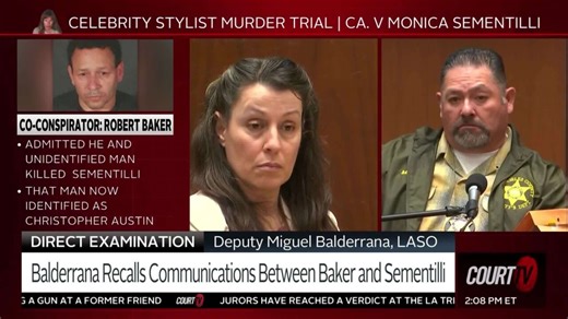 Jury Sees Monica Sementilli & Lover Try to Secretly Communicate in Jail