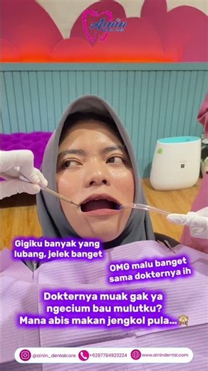 Isi Pikiran Dokter dan Pasiennya beda beda, yukk kepoin #dentist #shortvideo #ainindentalcare #fyp