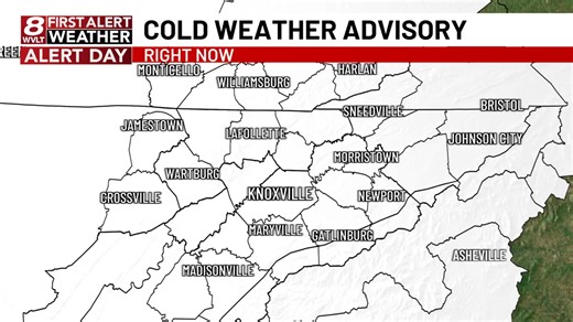 2.4K views · 66 reactions | The National Weather Service issued a Cold Weather Advisory for our entire area for Friday morning. More info: wvlt.tv/weather and in the WVLT First Alert Weather app. | Meteorologist Heather Haley | Facebook