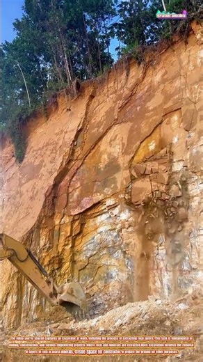 The Art of Excavating Rock Layers