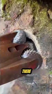 This Metal Beast Crushes Rock Inside the Roller Cone Bit