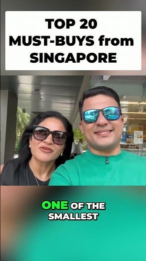 🇸🇬 TOP 20 MUST-BUY Items from Singapore! 🛍️✨ | Ultimate Shopping Guide #ytshorts #singaporetravel