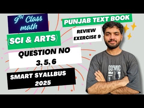 Review Exercise 9 (Q3, 5 & 6) Class 9 Math New Syllabus 2025 | Similar Figures & Solids — Lecture 89