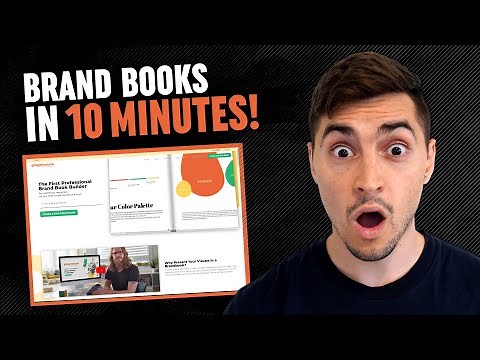 Create a brand book in less than 10 MINUTES!
