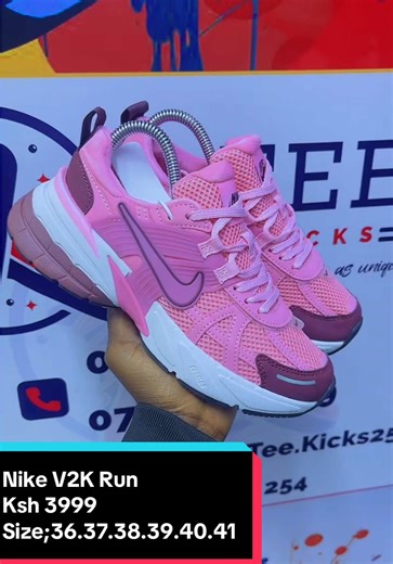 Nike V2K Run Ksh 3999 Size;36.37.38.39.40.41 Call/App;0740 685 772 or 0740 764 219 Delivery done countrywide 📍Iconic Business Plaza basement shop B21,Moi Avenue next to Sasa Mall Tee Kicks where sneakers are as unique as you. The best sneaker shop in Nairobi.. Tee kicks Whatsapp Group; https://chat.whatsapp.com/D9y5ZihPgHx5FH5uR6O80w #teekicks #teekicks254 #mansonkingtv #tessadventure #soledrip