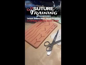 Beginner Suturing Practice: Learn Basic Techniques with Me (LIVE)