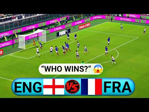 🔥 European Clash | ENGLAND vs FRANCE | eFootball 2026 4K Gameplay