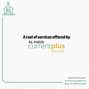 276 reactions · 18 comments | With AL Habib Current Plus Account, enjoy services that ease your whole banking experience. For any queries, simply inbox us or visit our website https://bit.ly/3H18MIC You can also call us on (021) 111-014-014 #ALHabibCurrentPlusAccount #BankALHabib #RishtaBharosayKa | Bank AL Habib Limited | Facebook
