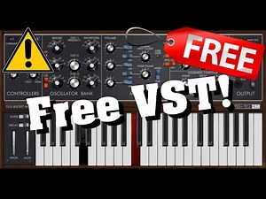 【New Free VST!】This Moog Synth is Mad! Best Insane Minimoog Plugin? Broken Mini, Full Bucket Music