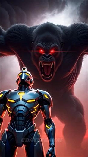 Robot vs Dragon Part-2 🔥 డ్రాగన్ పని ఖతం! గొరిల్లా ఎంట్రీ