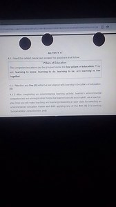 ACTIVITY 44.1. Read the extract below and answer the question... | Filo