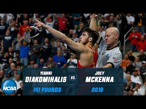 Yianni Diakomihalis vs. Joey McKenna: FULL 2019 NCAA Championship match at 141 pounds