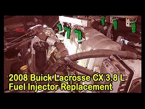 How to change fuel injectors on a 2008 Buick Lacrosse CX 3.8 L - Long Version