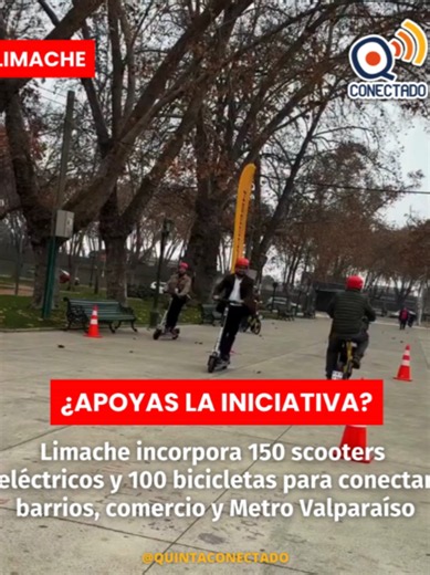 Scooters y bicicletas Whoosh en Limache: servicio 24/7 y requisitos