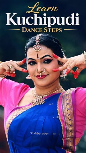 Vineela Rao Vuddisetty on Instagram: "Kuchipudi dance steps #kuchipudi #dance #steps #learning #reels"