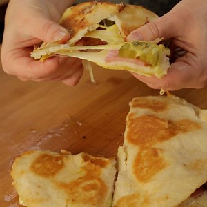 1.7M views · 10K reactions | It's not just any quesadilla. It's a Cuban Quesadilla. So go make it! LIKE Cooking Panda for more delicious videos!!! | Cooking Panda | Facebook