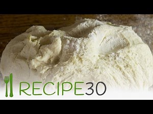 How to make perfect pizza dough recipe by hand - Recipe30