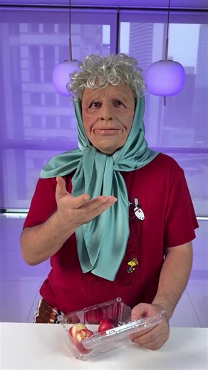 Sigma Grandma Moments: Peach Fail Reaction