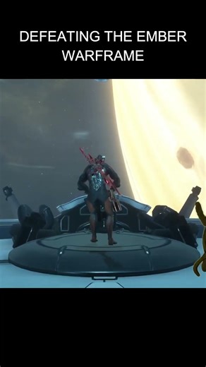 Defeating The Ember Warframe #shorts