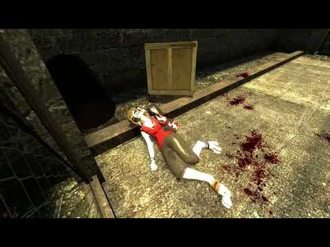 An encounter between combine/tractor drivers and a furry lynx/cat in a canal