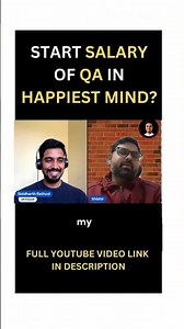 Starting Salary of Software Tester | Happiest mind technology