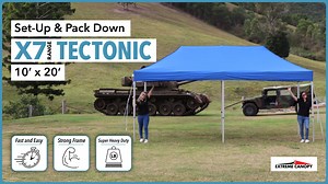 X7 Tectonic 10' x 20' Instructional Video | Extreme Canopy