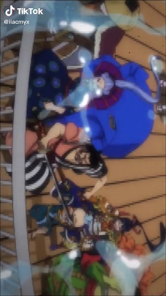 Battle Sequence of Luffy and Friends in One Piece