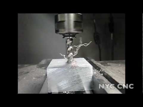 High Speed Video Footage - Drilling and Tapping with Tapmatic Tapping Head!