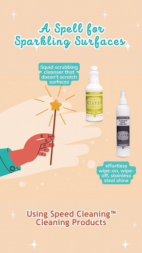 This Halloween, scare away the dirt and grime with our lineup of Speed Cleaning™ products. Our cleaning potions are here to ensure your spaces are frighteningly clean and eerily gleaming! 👻 | Speed Cleaning