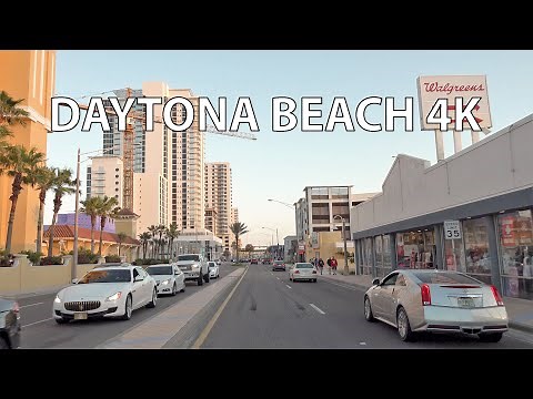 Daytona Beach 4K - Scenic Drive