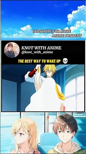 The best way to wake up 💀🥶 | May I Ask for One Final Thing? |#anime #animeedit