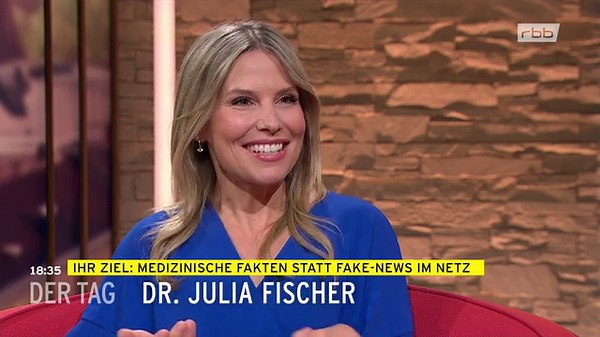 DER TAG in Berlin & Brandenburg: Dr. Julia Fischer - Ärztin & Journalistin