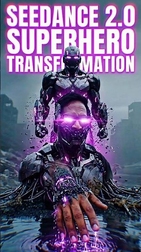 Seedance 2.0 | Superhero Transformation Generated in ‪@HiggsfieldAI‬