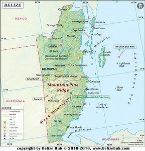 Belize Map | Map of Belize - Download Maps of Belize