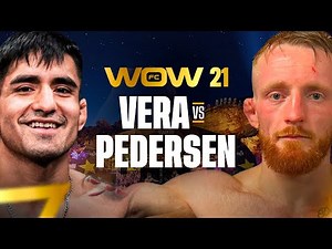 WOW 21 Starlite | Alexis Vera vs Scott Pedersen | Combate Completo | MMA Full Fight