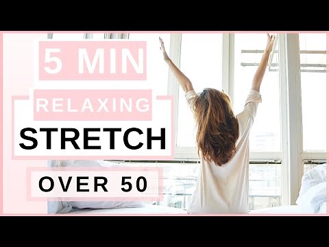 RELAXING 5 Minute Stretching Routine | Indoor Workout